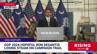 Campaign DOA? DeSantis Forced To Answer To FLEDGLING Poll Numbers