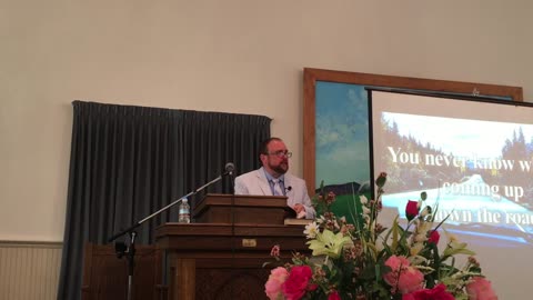 Pastor Gene Miller's sermon at Castleberry Baptist Church on July 2, 2023.