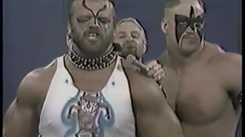 (1985.03.01) The Road Warriors vs Baron Von Raschke and Curt Hennig - AWA