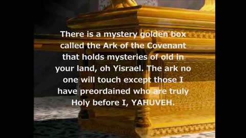 Amightywind Prophecy 81 - Oh Yisrael! I, YAHUVEH, Rebuke You! "The Ark of the Covenant is a duplicate of what is in Heaven." Not anyone can touch it (mirrored)