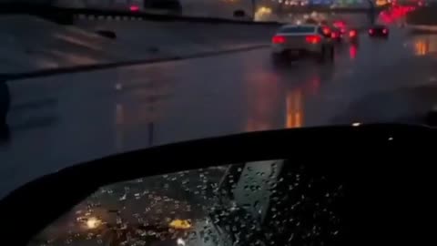 Rainy Evening Drive