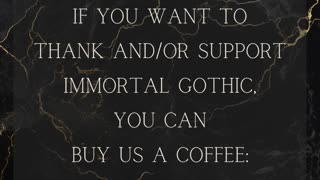 ☕️ Coffee for Immortal Gothic