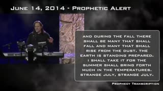 Kim Clement - Strange things are going to happen... Prophetic Alert (June 14, 2014)