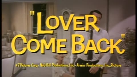 LOVER COME BACK (1961) trailer DORIS DAY-ROCK HUDSON