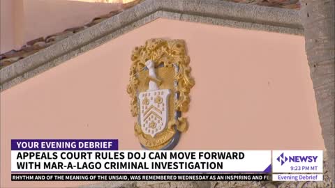 Trump Docs Probe: Court Lifts Hold On Mar-A-Lago Records