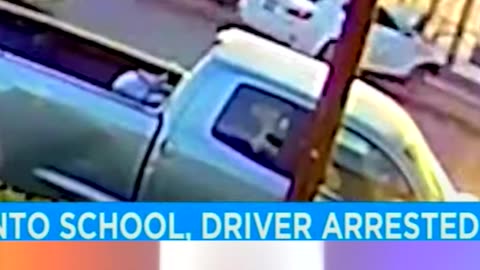 Drunk Driver Plows Through A School Playground