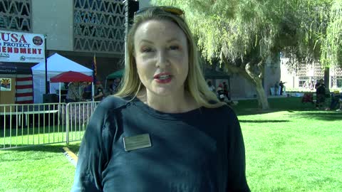 VD 15-15 Candidate For Scottsdale School Board Carine Werner After Riders USA Event