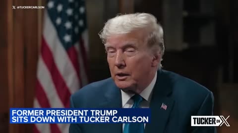 Trump attacks rivals in online interview with Tucker Carlson