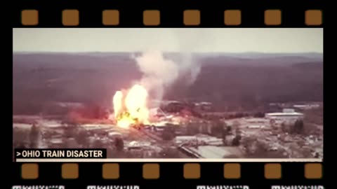 PREDICTIVE PROGRAMMING: East Palestine Train disaster predicted by 2022 movie "WHITE NOISE".