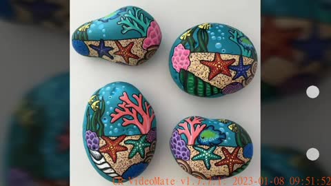 most pretty and unique stone painting ideas pebble painting art