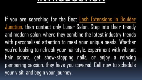 Best Lash Extensions in Boulder Junction