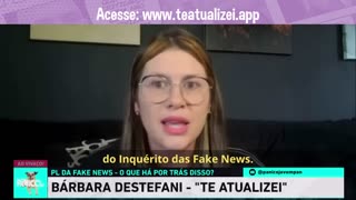 PL das Fake News - Dino notifica Google - By Barbara - Cortes te Atualizei