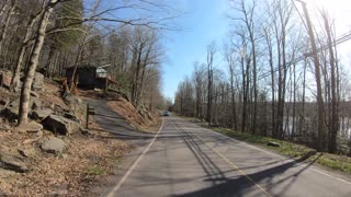 Driving Around Thru 04-23-2022 HideOut Hide Out Lake Ariel Wayne County PA Pennsylvania 4K Back (5)