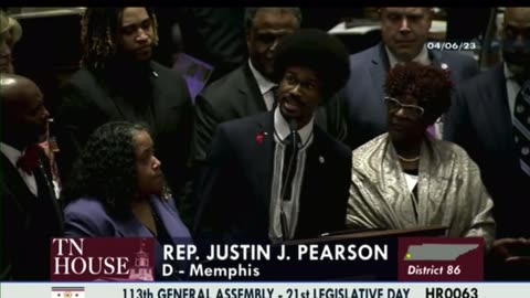 Rep. Justin Pearson says that Jesus was crucified for supporting the LGBT community