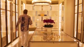 Closet in The Most Expensive House in the World! #shorts #shorts
