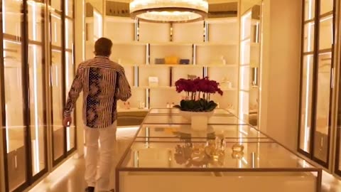 Closet in The Most Expensive House in the World! #shorts #shorts