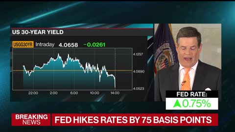 Fed Hikes Rates Again by 75 Basis Points