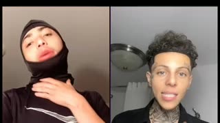 Lilperk with munchies girl on tiktok live 6/26/23