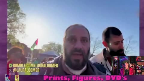 Jewish Reporter and Muslim Protestor Exchange Heinous Accusations