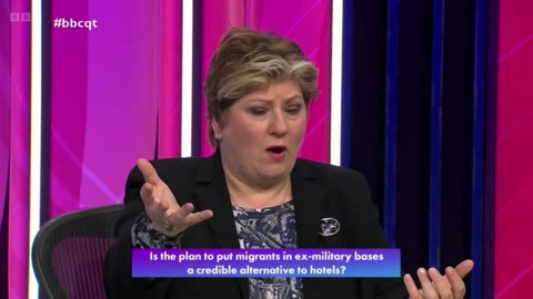 LEFTIE LAWYER THORNBERRY CAN’T EXPLAIN LABOUR’S POSITION ON HOUSING MIGRANTS IN BARRACKS