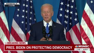 Biden On Midterms: Democracy Is On The Ballot This Year