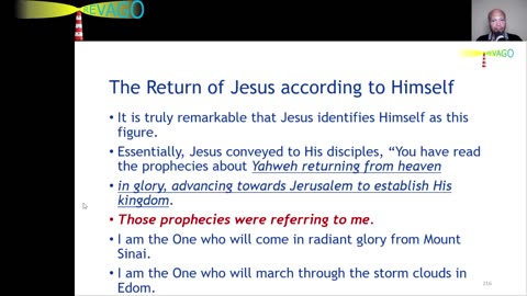 RE 294 The Return of Jesus According to Himself