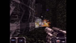 Duke Nukem 64 Playthrough (Actual N64 Capture) - Lunatic Fringe