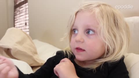 Dad's Attempt At Lip Reading His Toddler Daughter Is Hilarious