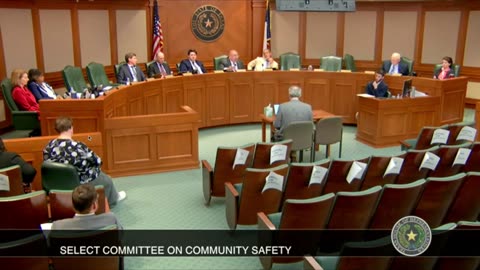 Testified before the Texas House Select Committee on Community Safety on HB 236