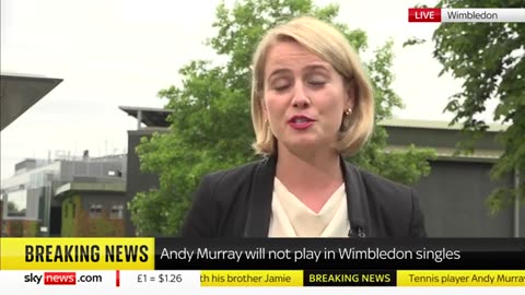 Andy Murray pulls out of Wimbledon singles SKY NEWS