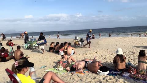 Miami beach is on Super Sunny Day beach walk 4K🌴 have Beach Fun