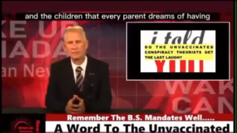 An important message to the unvaxxed