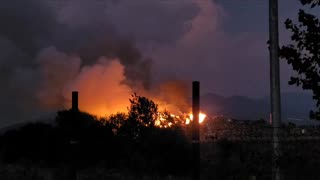 Zjarrvënie e qëllimshme tek inceneratori i Elbasanit