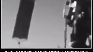 NASA WIKILEAKS RELEASES FAKE MOON LANDING SCENES