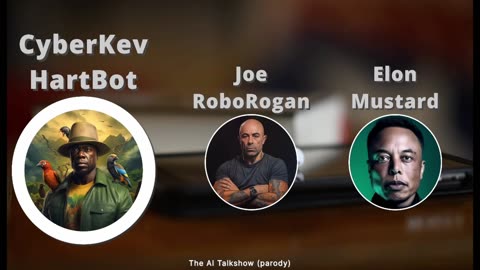 AI Joe Rogan Talk Show with Kevin Hart and Elon Musk [PARODY]