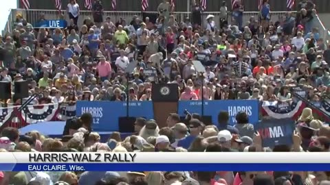 LIVE: Harris-Walz rally in Wisconsin