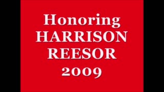 PARENTS/GRANDPARENTS HONOR HARRISON REESOR IN 2009