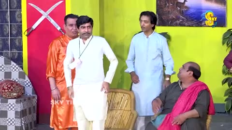 Nasir Chinyoti and Sajan Abbas | Agha Majid | Latest Stage Drama | Karke Dekha #comedy #comedyvideo