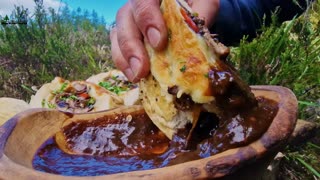 Cheese Beef XL Sandwich ASMR cooking