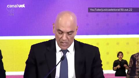 Alexandre de Moraes conversou com Lula e Bolsonaro após resultado das eleições