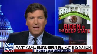 Tucker Carlson questions the DOJ's priorities.