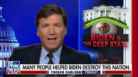 Tucker Carlson questions the DOJ's priorities.