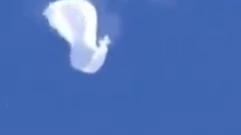 CHINESE SPY BALOON SHOT DOWN