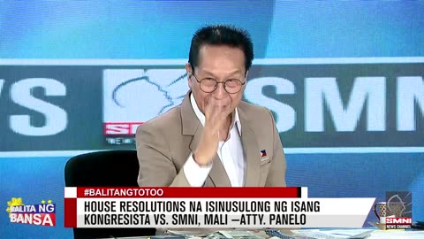 House Resolutions na isinusulong ng isang kongresista vs. SMNI, mali —Atty. Panelo