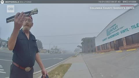 Bodycam video Deputies mistake legally blind man s walking stick for a gun and arrest him