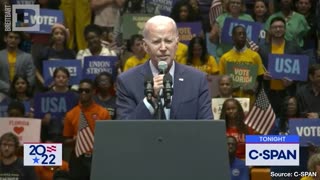 Biden's Stump Speech Promise to Florida: ROE V. WADE'S RETURN!