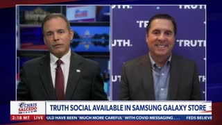 Nunes: Samsung 'open for free speech,' approves Truth Social for Galaxy Store.