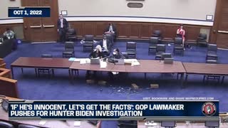 'If' He's Innocent, Let's Get The Facts': GOP Lawmaker Pushes For Hunter Biden Investigation