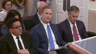 WH press sec. REFUSES to answer question about illegal migrants