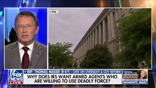 Rep. Thomas Massie Discusses IRS Using Deadly Force